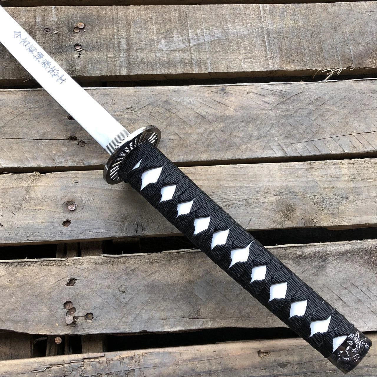 101.6cm White Dragon Samurai Ninja Katana Sword 2