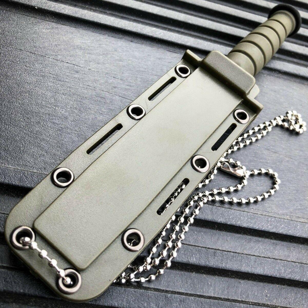 15.24cm Military Tactical Kabai Survival Neck Knife 4