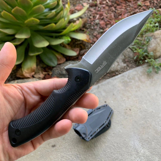 22.86cm Full Tang Tactical Knife with Paddle Holster