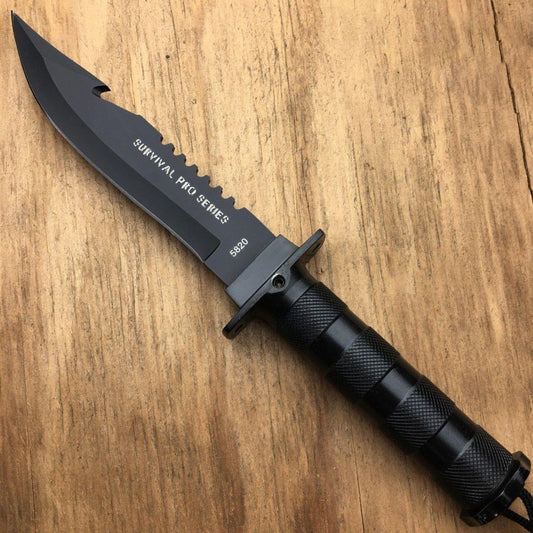 27.94cm Fishing & Hunting Bowie Survival Knife with Sheath 1
