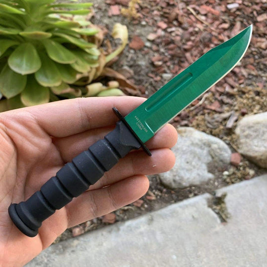 19.05cm Full Tang Tanto Tactical Knife with Nylon Sheath