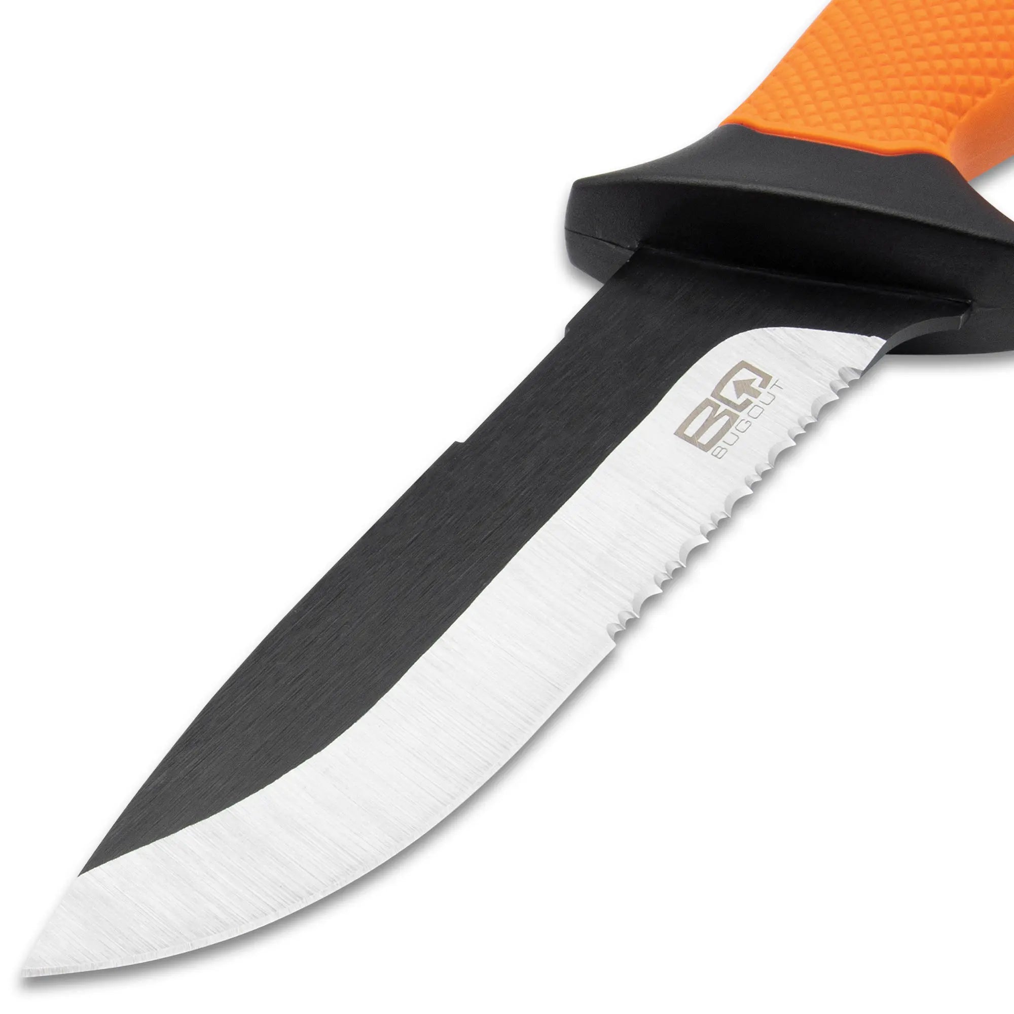 30.48cm BugOut Survival Knife – 3Cr Stainless Steel, Firestarter & Sheath 2