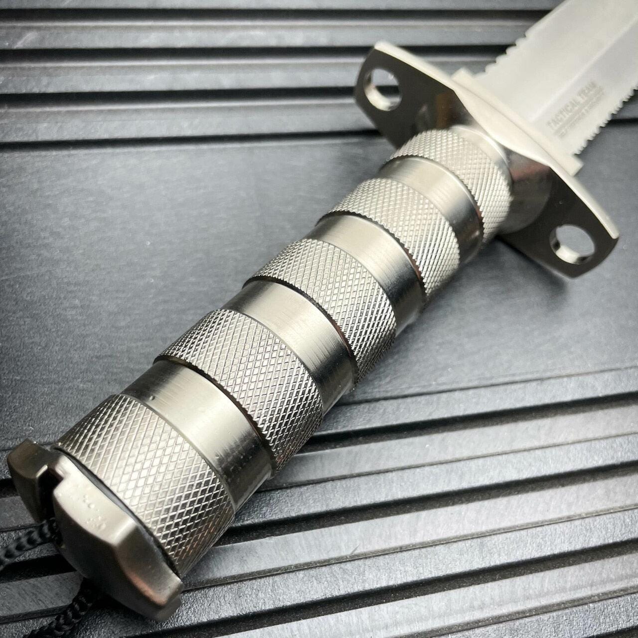 30.48cm Rambo Tactical Chrome Bowie Survival Knife 3