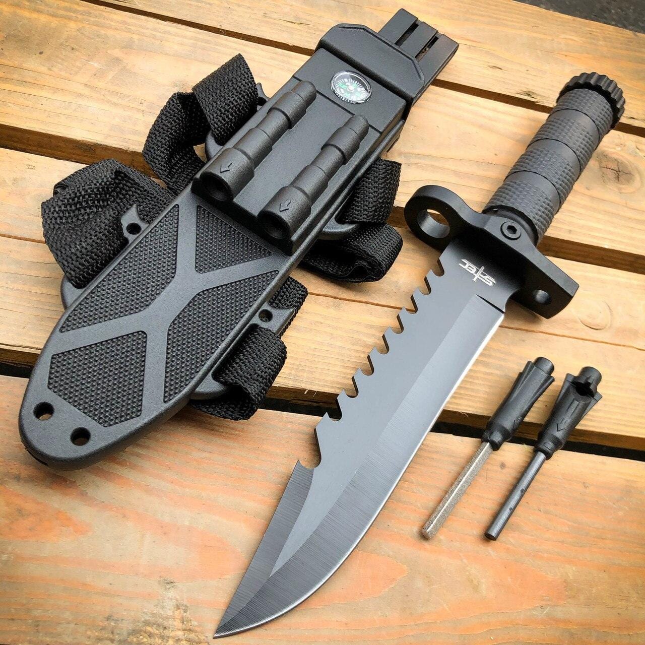 31.75cm Army Tactical Fixed Blade Survival Knife 4