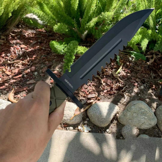 36.5125cm Full Tang Black Hunting Bowie Knife