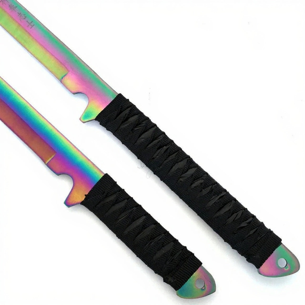 71.12cm Full Tang Rainbow Ninja Machete Sword 1