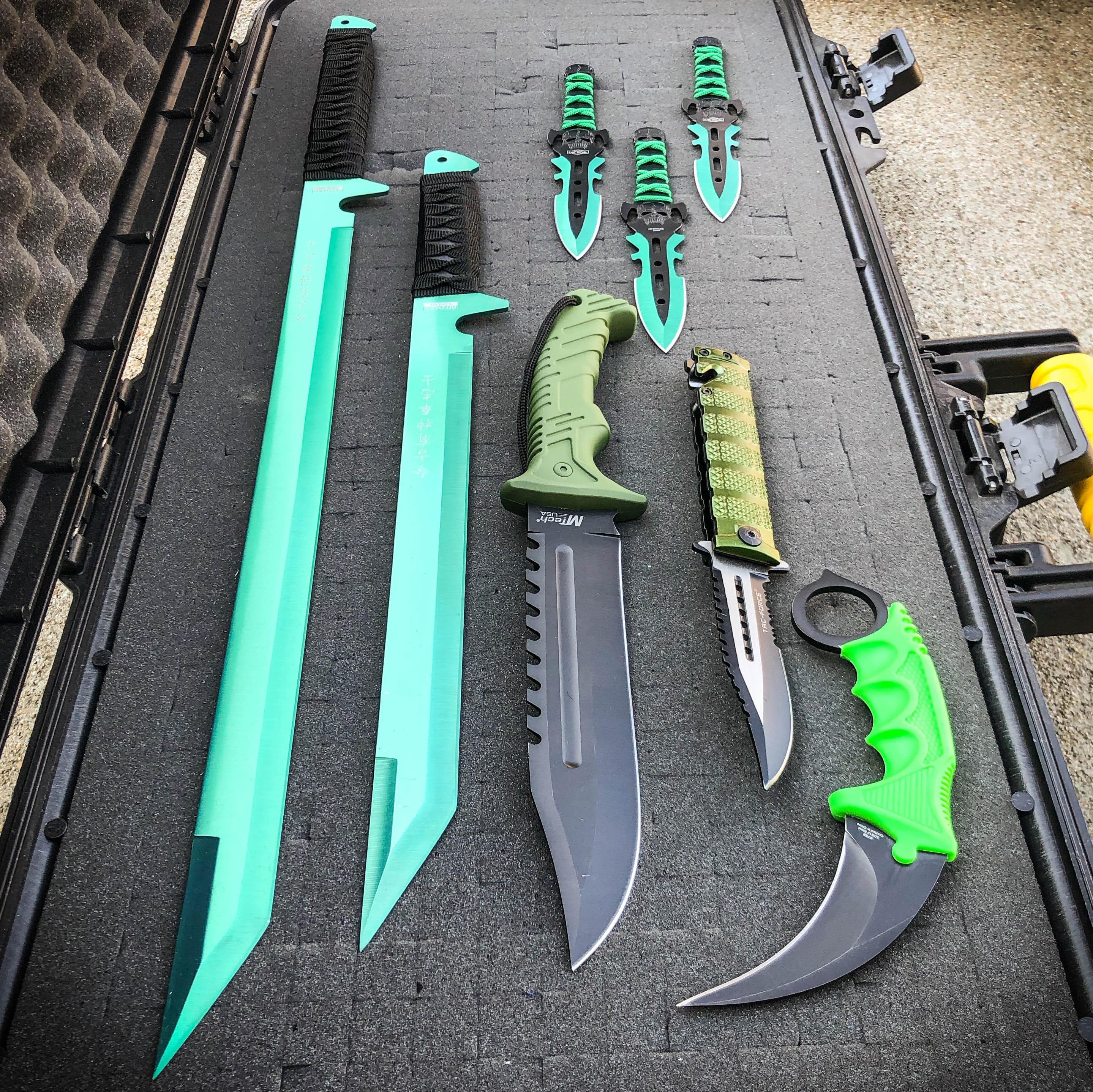 8PC Green Goblin Set