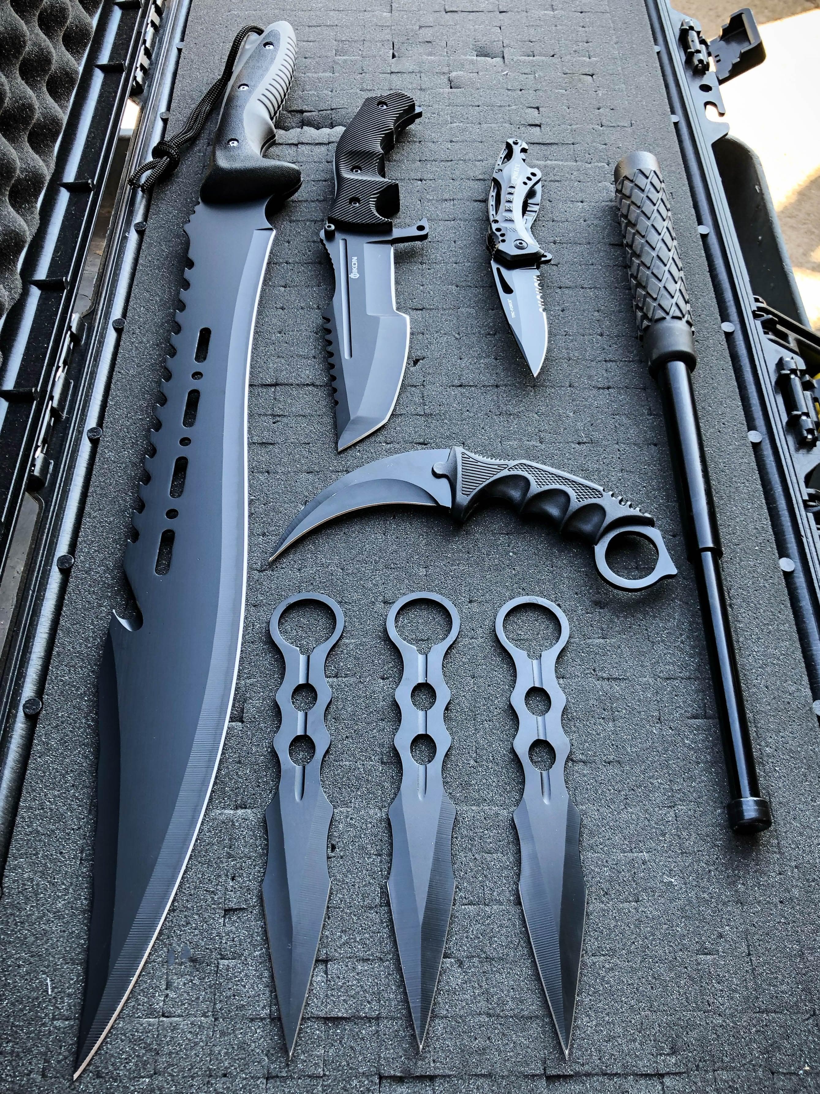 8PC Reaper Tactical Knife Set