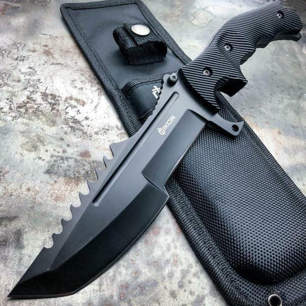 9PC Tactical Knife, Machete & Axe Set 5