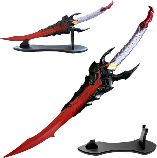 Abyssal Flame Reaver Replica Dagger from Solo Leveling