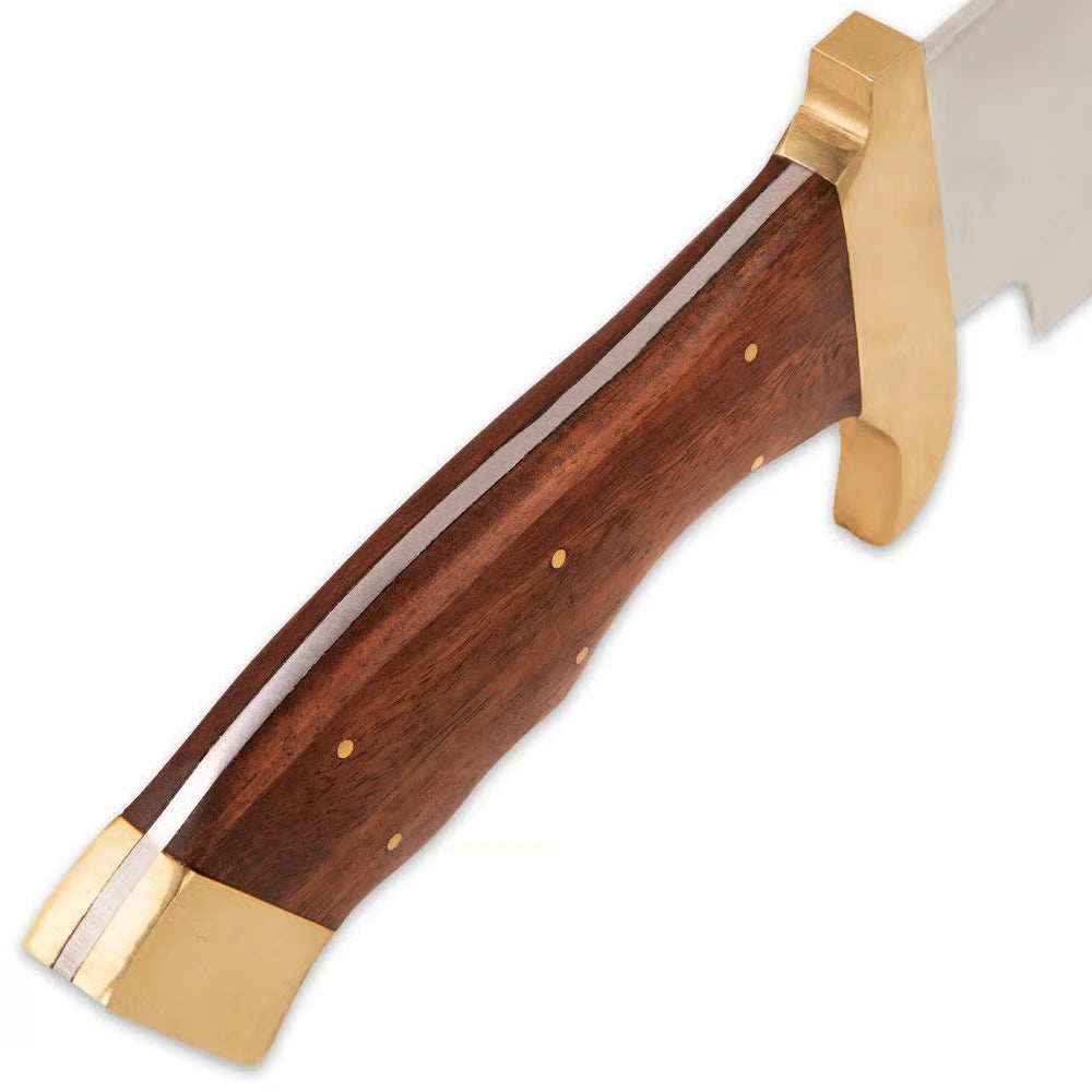 Big Foot Bowie Knife with Leather Sheath