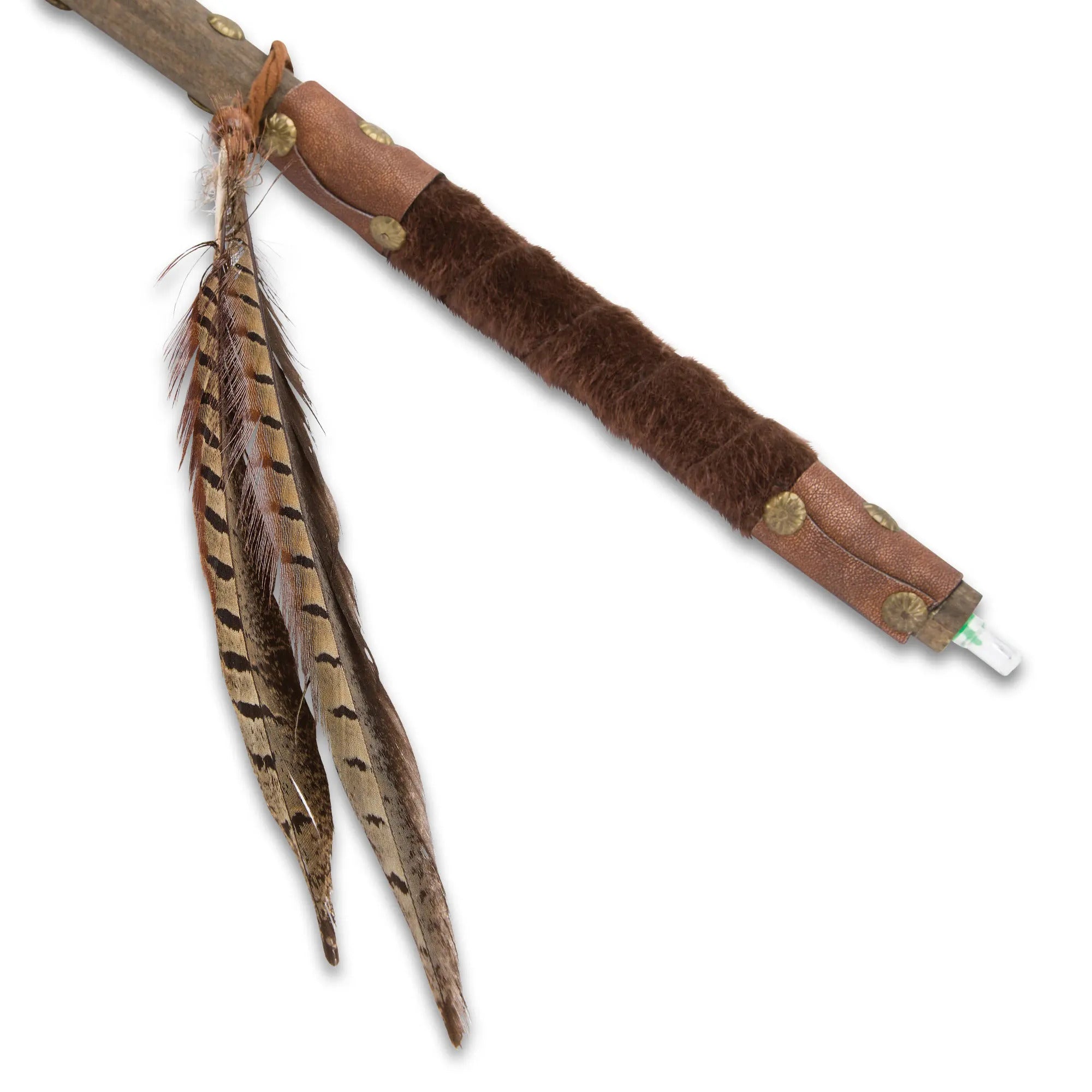 Chief's Ceremonial Tomahawk Pipe – 48.26cm Replica 5