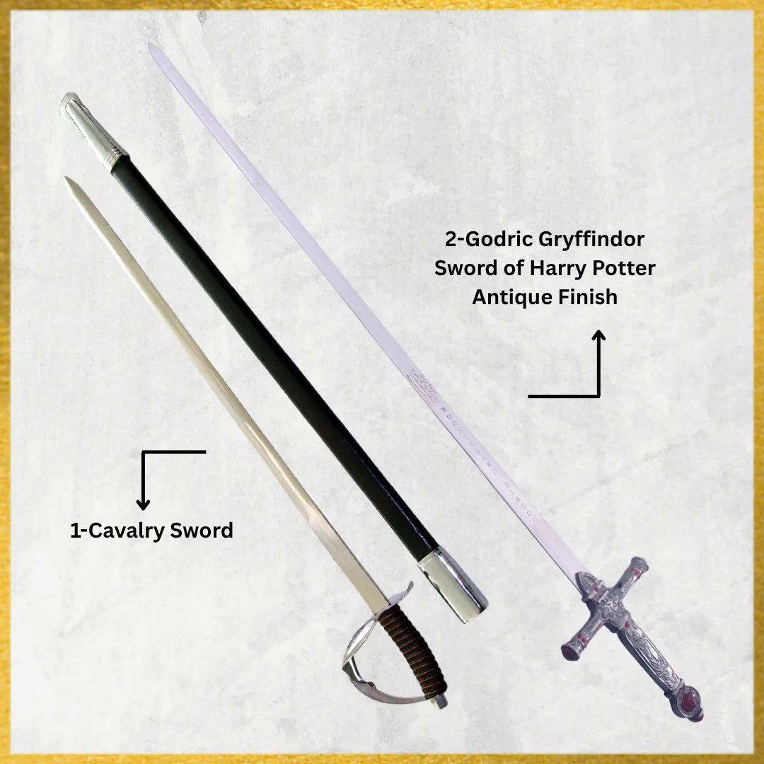 Civil War Inspired Cavalry Sword & Godric Gryffindor Sword