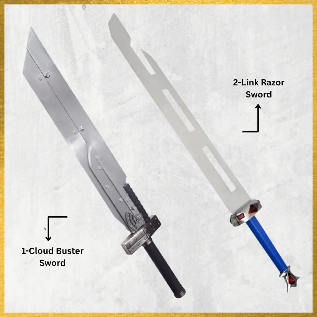 Cloud Advent Children Buster Fusion Sword & Link Ranger Sword