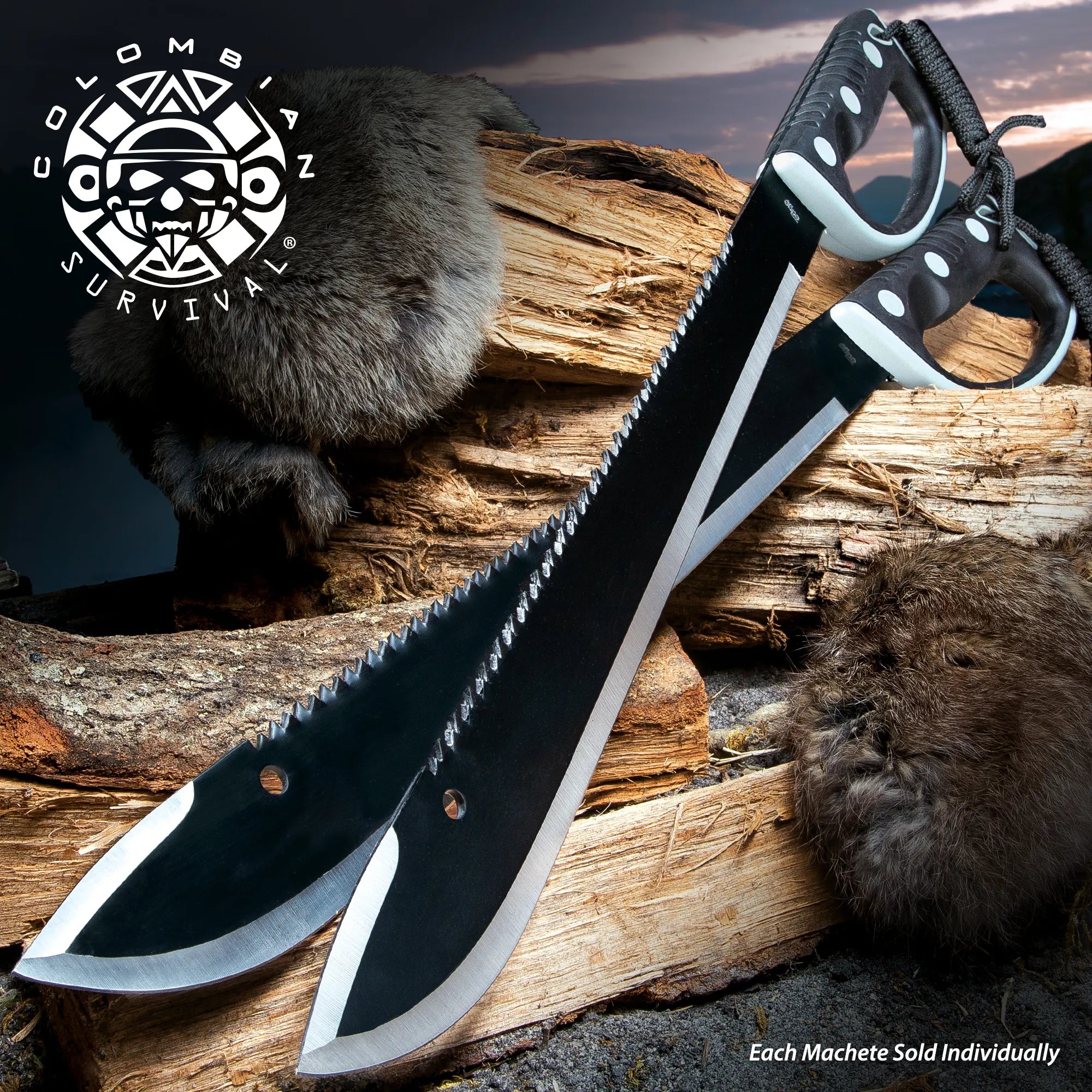 Colombian Survival Sawback Machete