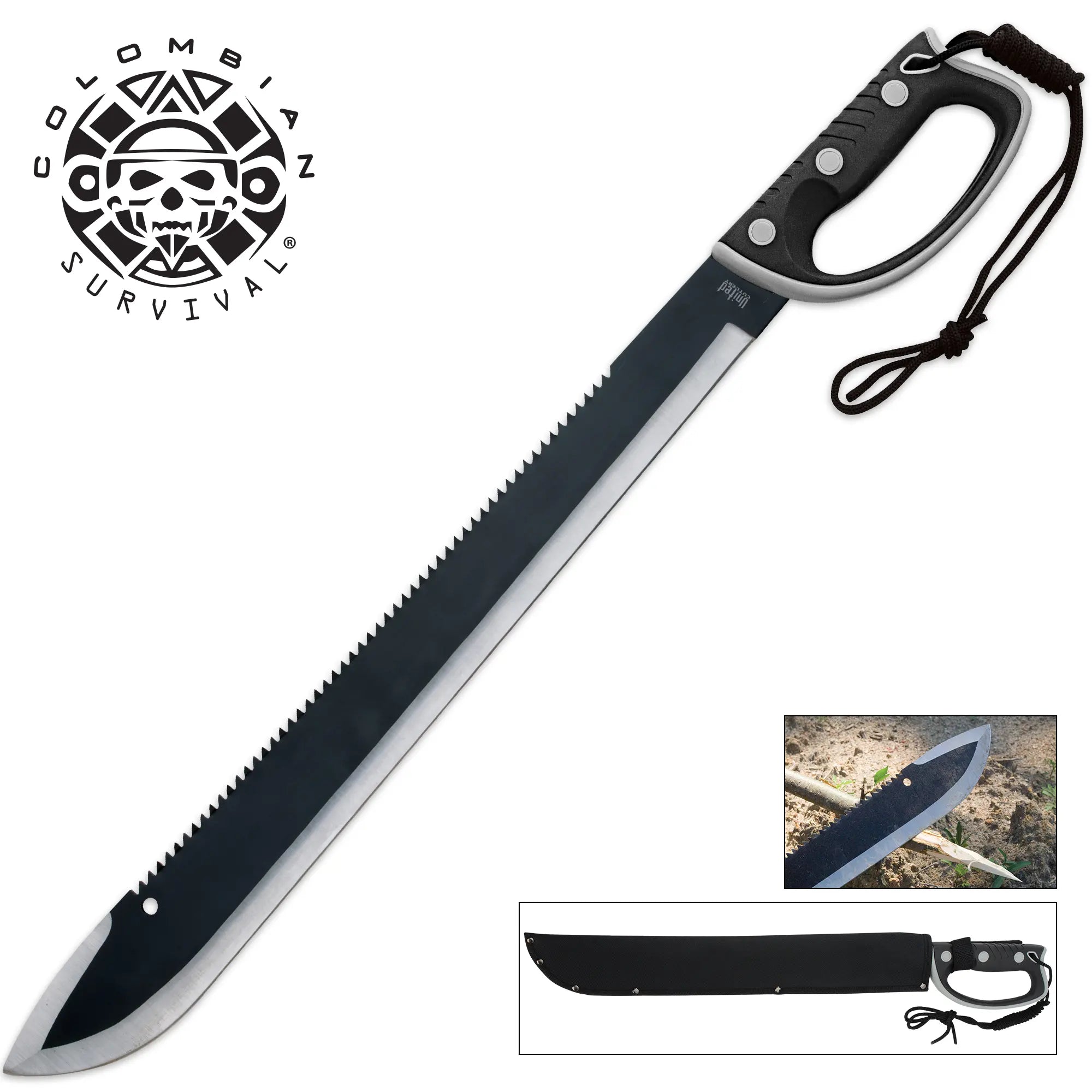Colombian Survival Sawback Machete 4