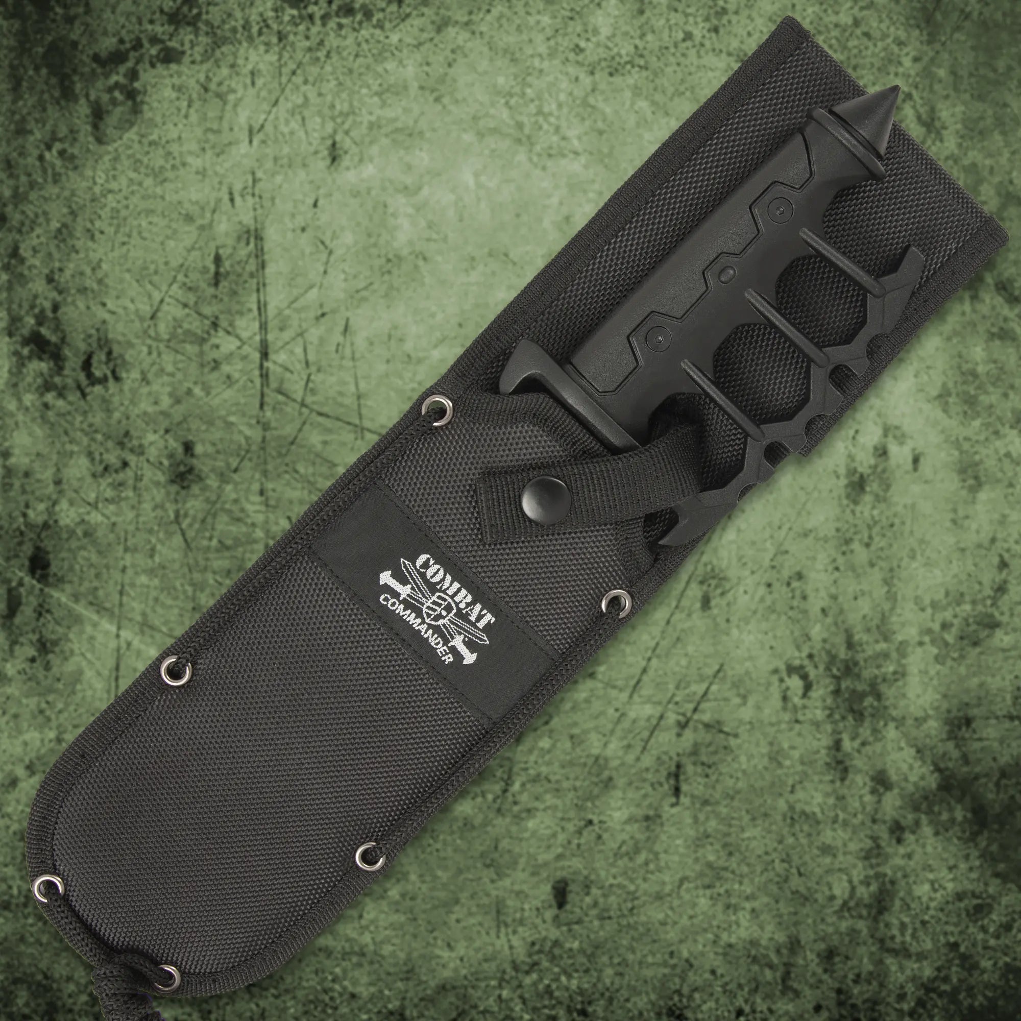 Combat Commander Trench Cleaver Knife and Sheath 4