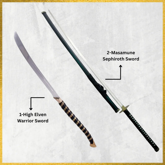 Elven Warrior Sword & Masamune Sephiroth Sword