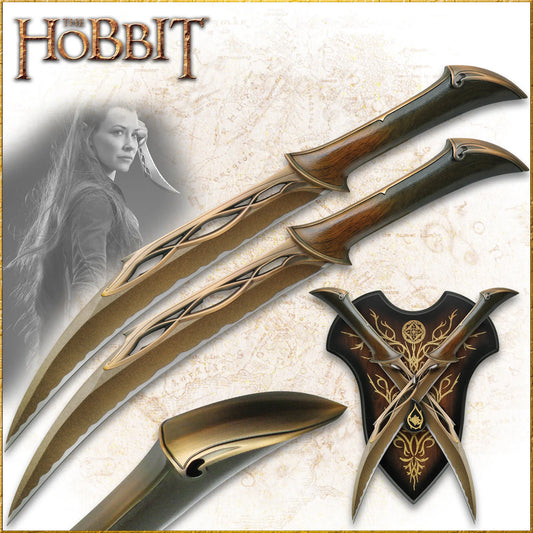 Hobbit Fighting Knives of Tauriel