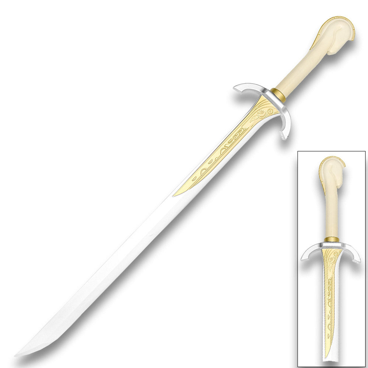 Foam Horse Lord Knight Falchion Sword