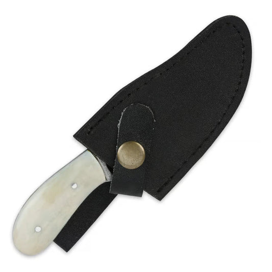 Genuine Bone Cub Skinner Knife with Sheath 1