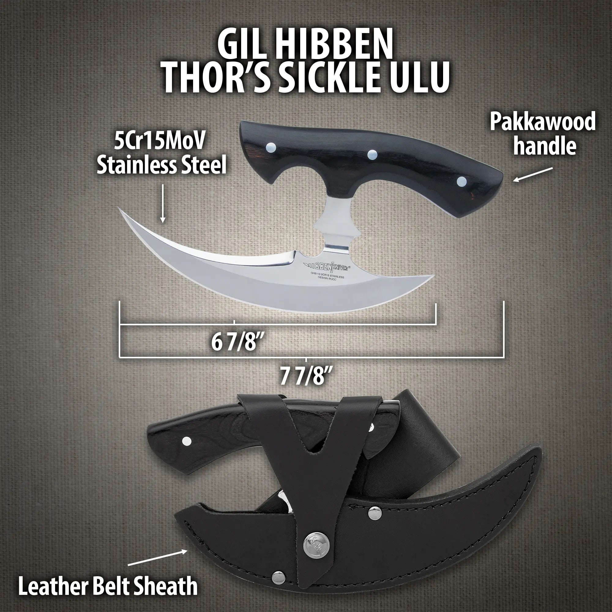 Gil Hibben x Paul Ehlers Thor’s Sickle Ulu 2