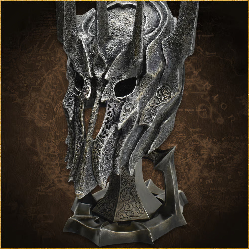 Half Scale Helm Of Sauron Replica - LOTR Collectible 1