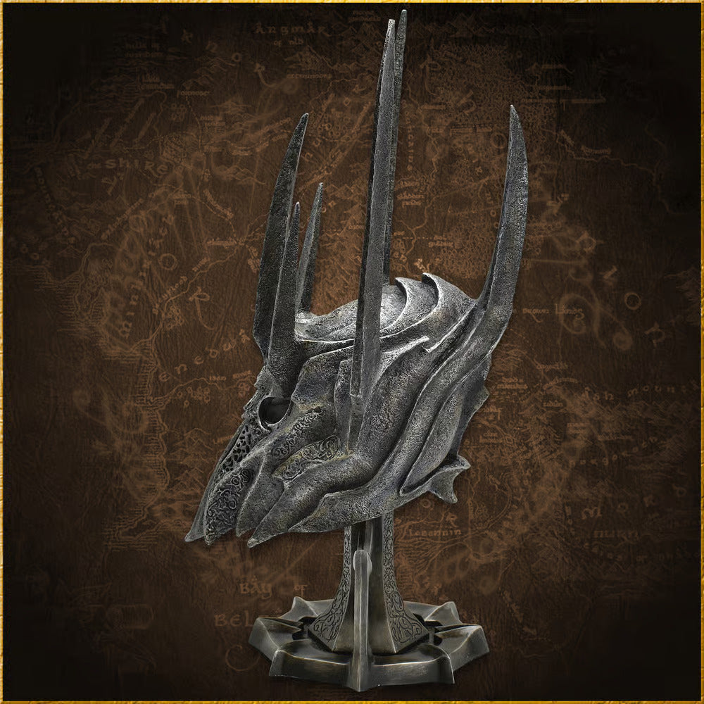 Half Scale Helm Of Sauron Replica - LOTR Collectible 3