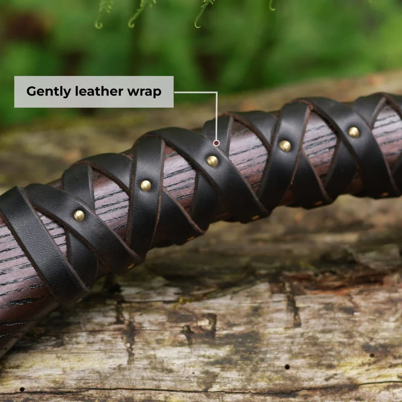 Hand Forged Viking Axe Veles 6