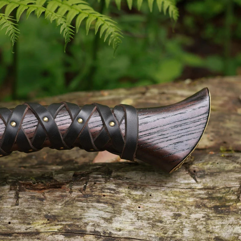 Hand Forged Viking Axe Veles 8