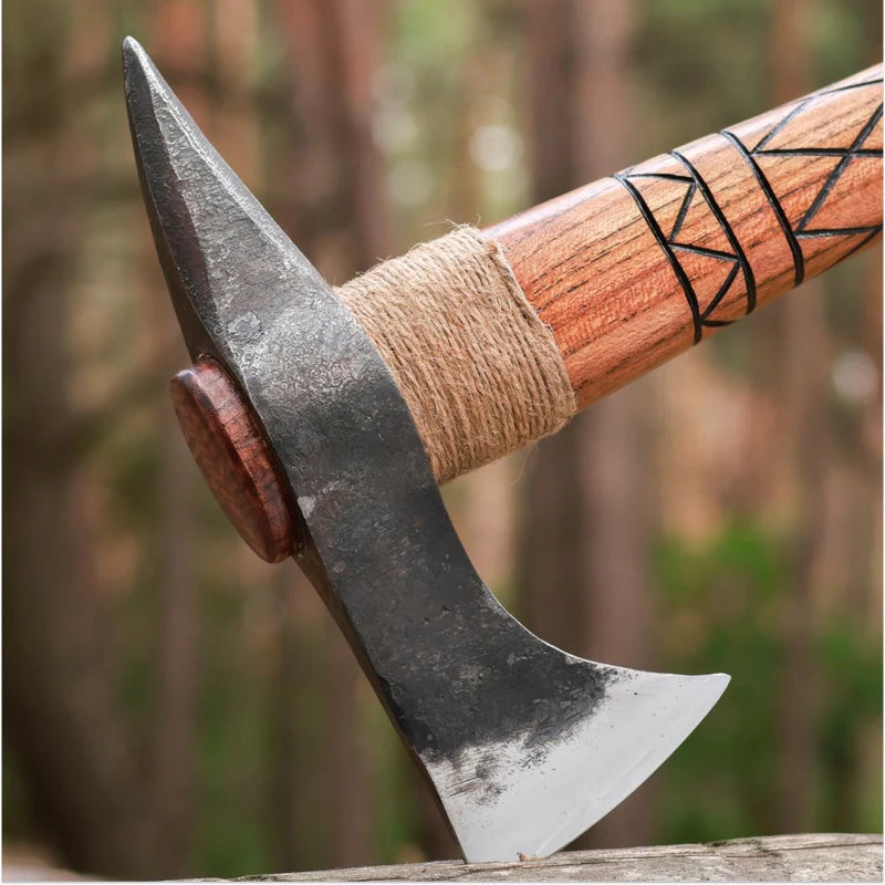 Hand-forged Gagegizhig tomahawk 3