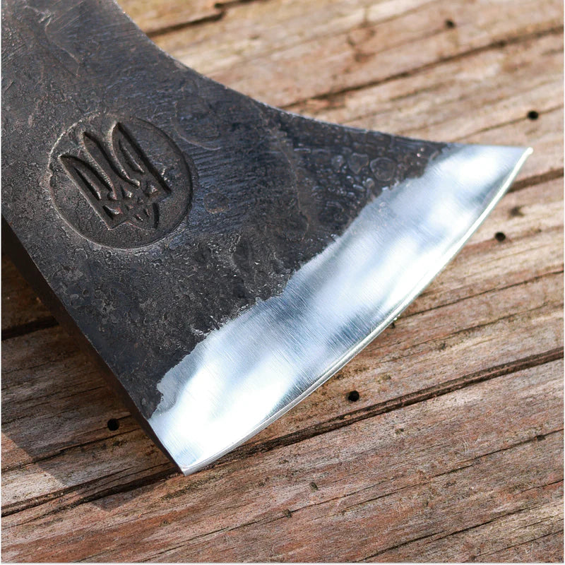 Hand-forged Gurons spike tomahawk 3