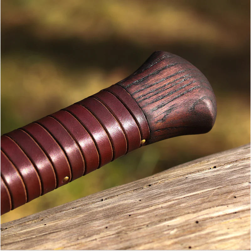 Hand-forged Gurons spike tomahawk 6