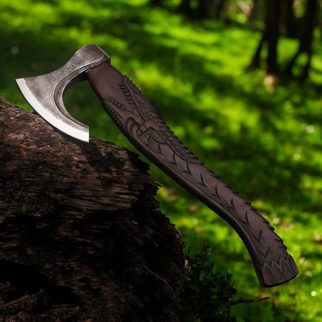 Handmade Carbon Steel Viking Axe Pro-Bello1440 1