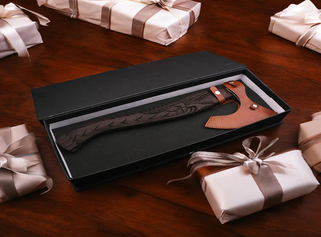 Handmade Carbon Steel Viking Axe Pro-Bello1440 4