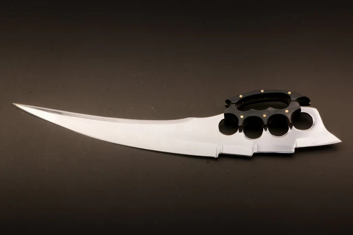 Handmade J2 Steel Long Edge Axe – Black Horn Knuckle Handle (Pro-Tenace1607) 3