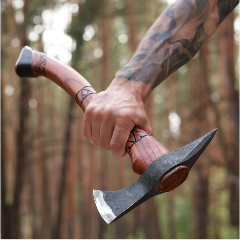 Handmade Tomahawk Axe Black Hawk 10