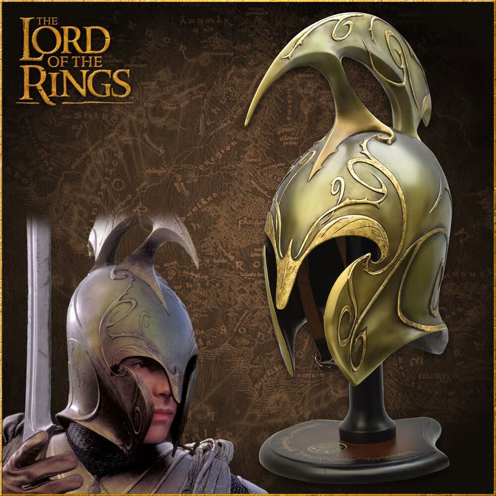 High Elven War Helm Limited Edition - Authentic Lord of the Rings Collectible