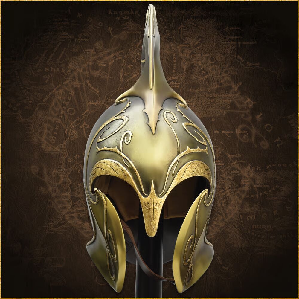 High Elven War Helm Limited Edition - Authentic Lord of the Rings Collectible 4