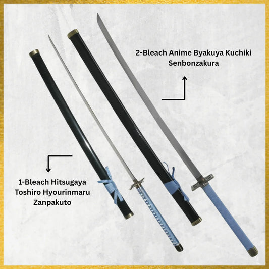 Hyorinmaru Dragon Sword & Senbonzakura Katana Sword