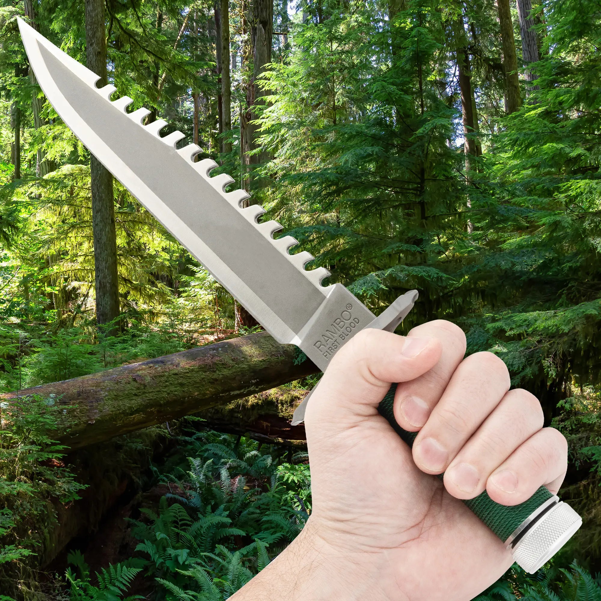 Licensed Rambo First Blood Fixed Blade Knife 3