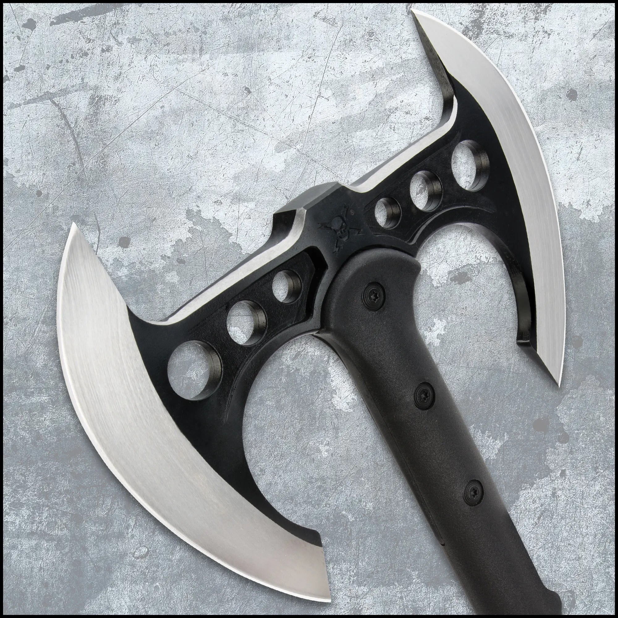 M48 Double Blade Tactical Tomahawk w/ Nylon Sheath 1