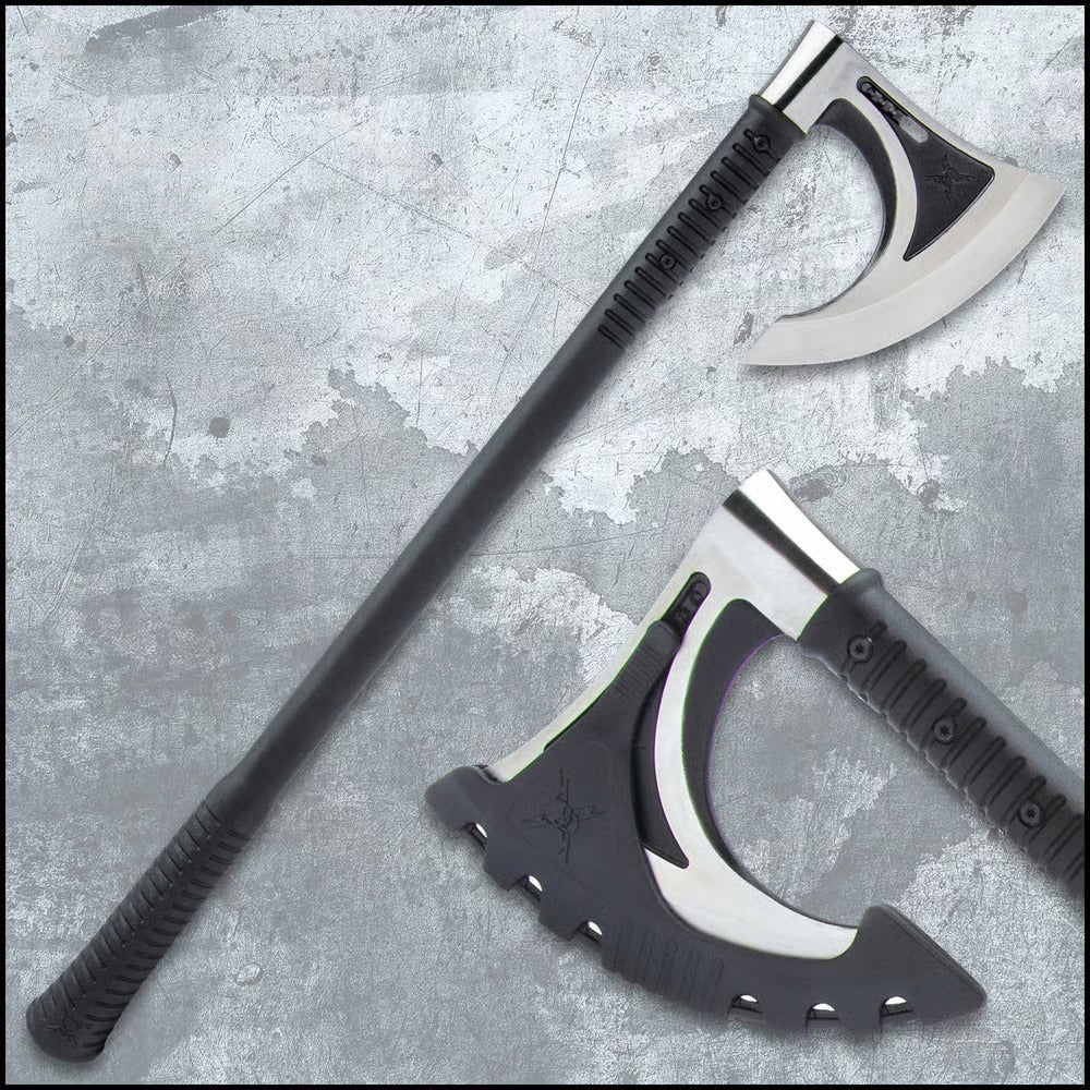 M48 Viking Axe 69.85cm w/ Stainless Steel Blade & Sheath