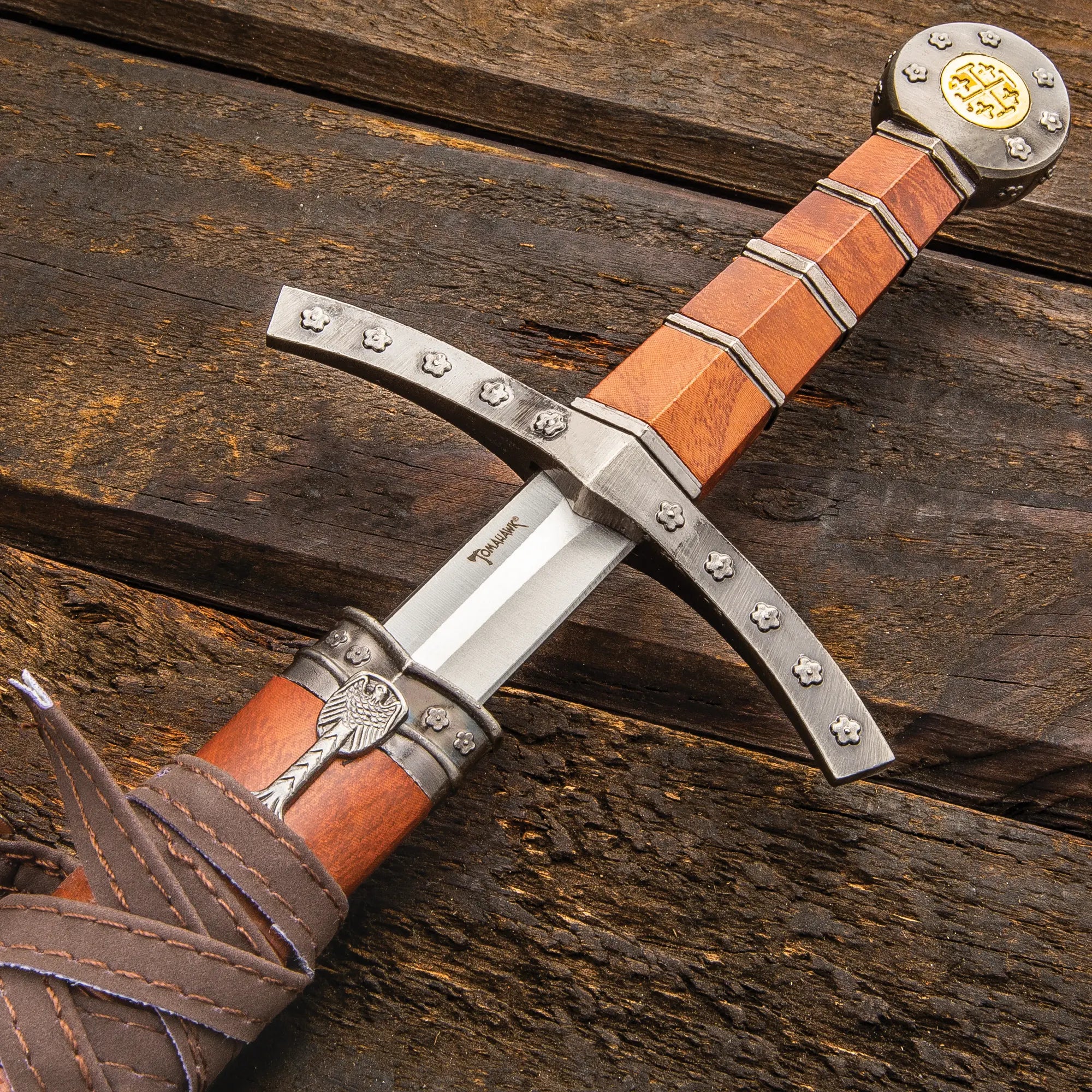 Middle Ages Broadsword & Scabbard 1