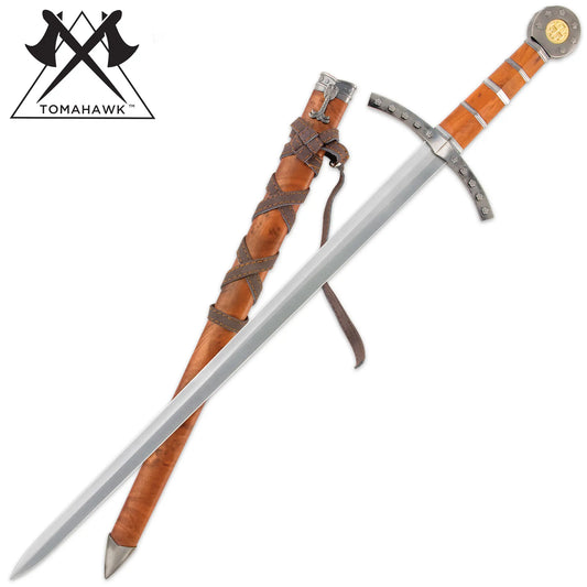 Middle Ages Broadsword & Scabbard