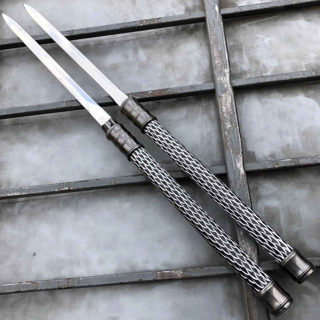Ninja Samurai Dual Blade Twin Katana Swords 3