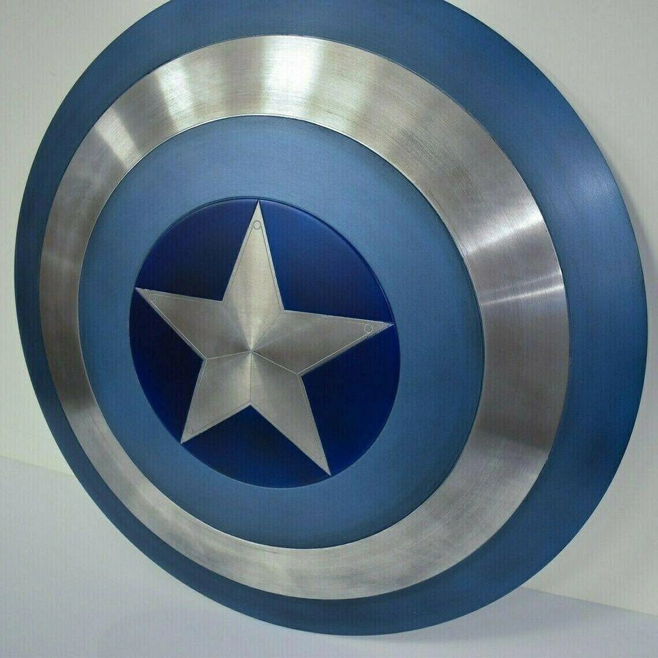 RA-09 Hand Forged Steel Shield Captain America Design 4