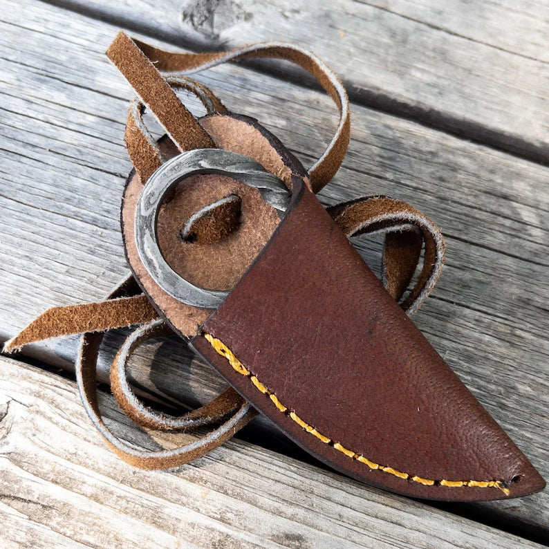 RA-208 Scandinavian Viking Seax Pocket Knife 3