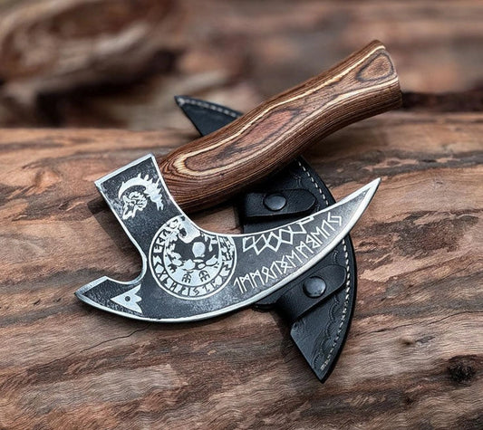 RA-266 Helm of Awe Viking Pizza Cutter