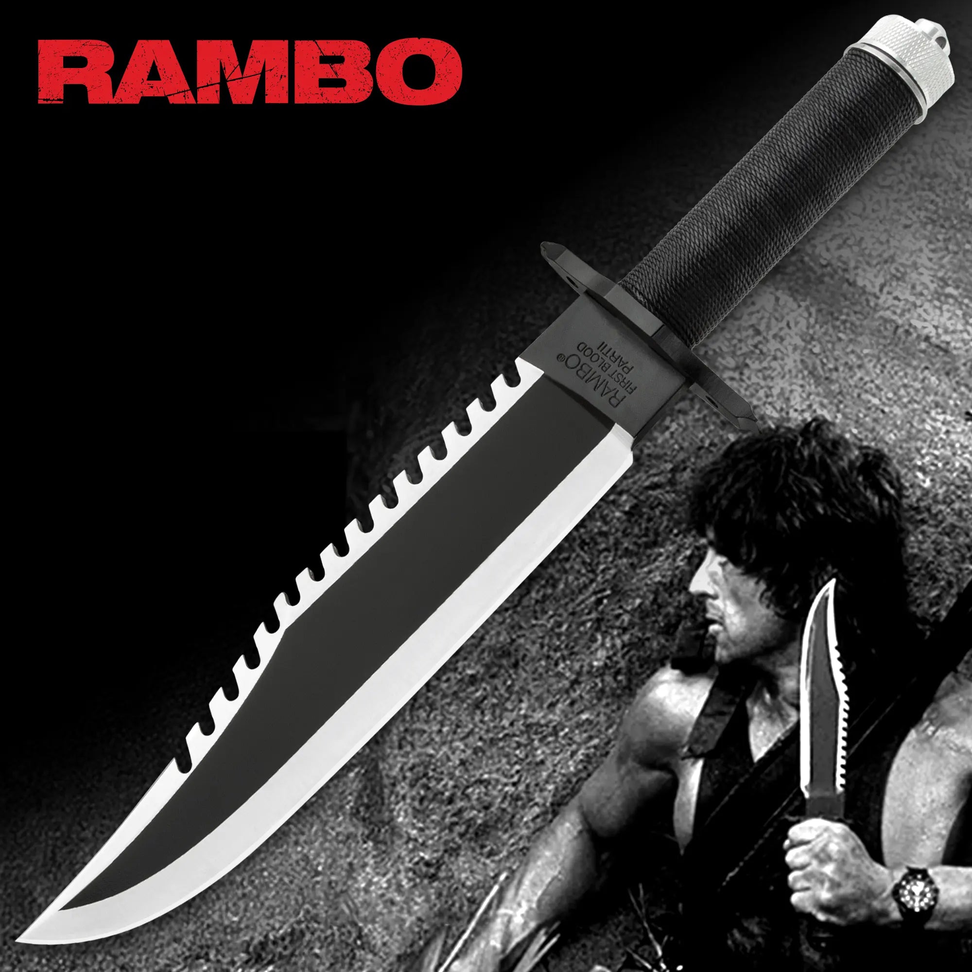 Rambo First Blood Fixed Blade Knife